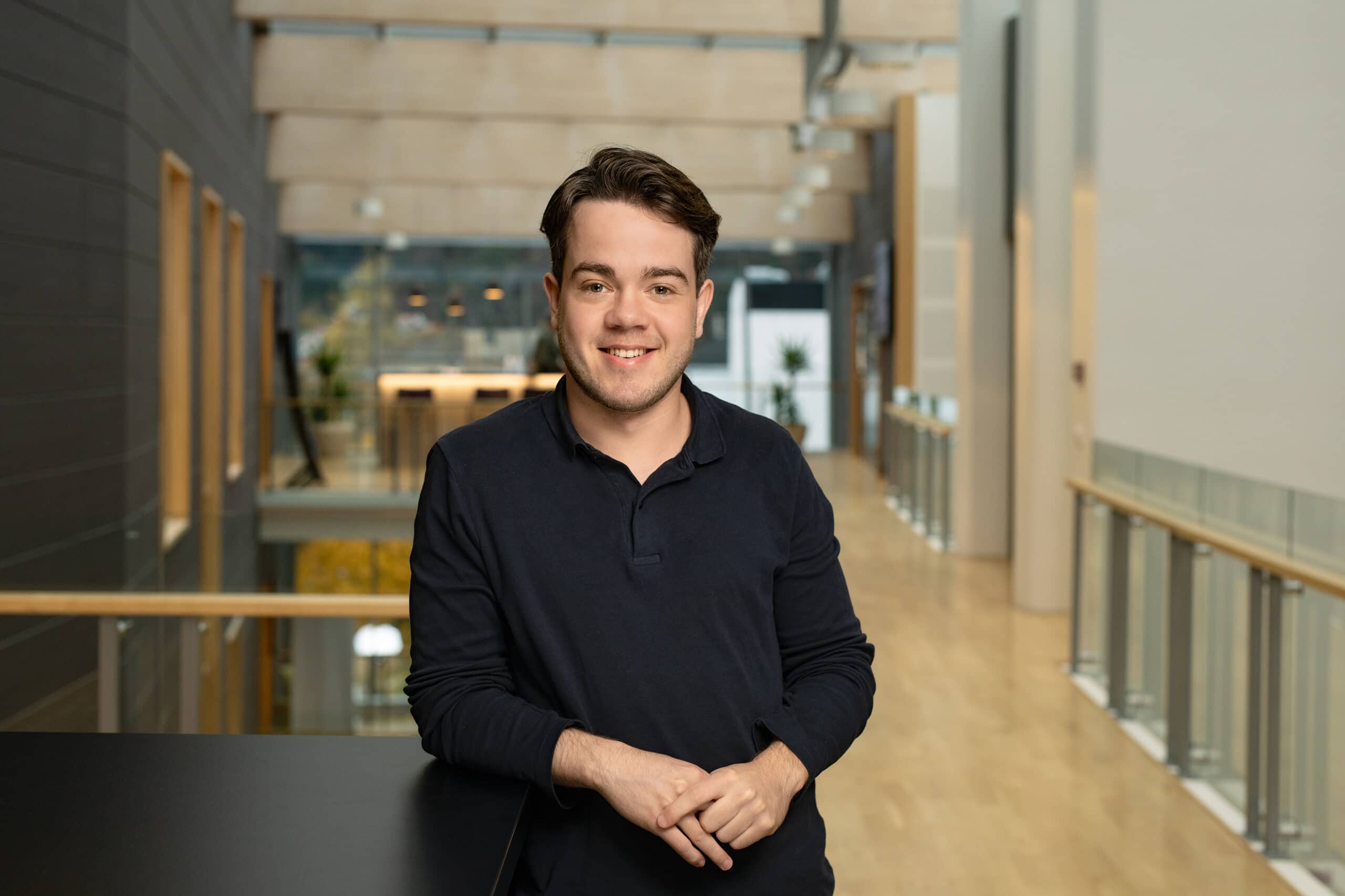 Pressebilde av rådgiver i Lotteri- og stiftelsestilsynet, Sindre Johannessen